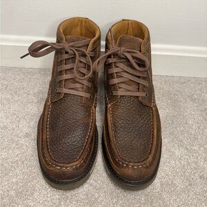 Ariat Lookout Boots Men’s Size 8.5 EE Earth Brown Leather Lace Up New